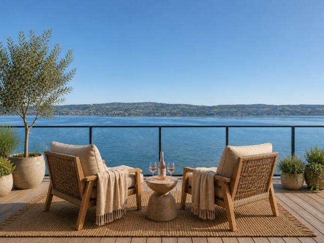 3.5 Zi Attika Maisonette am Ufer des Zürichsees