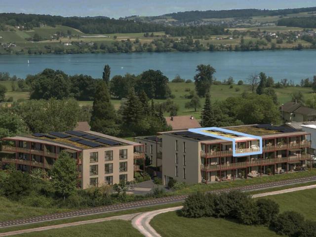 3.5 Zi Seesicht Neubau, NWF 102m2: «Rent your Style»!