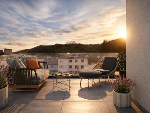 3.5 Zimmer Attika mit grosser Terrasse in Killwangen mieten