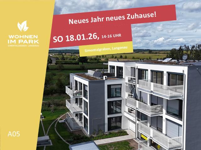 3,5 ZIMMER ETW MIT GARTENANTEIL WOHNEN IM PARK IN LANGENAU A05