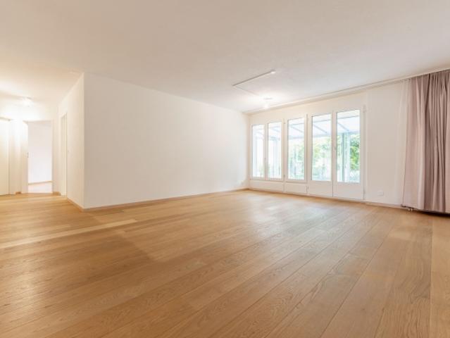 3.5 Zimmer Gartenwohnung mit Wintergarten in Thun sonnig & ruhig