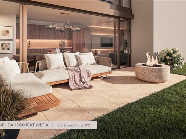 3.5‑Zimmer‑Gartenwohnung mit 43m² Garten & 2 Sitzplätzen – Neubau in Allschwil