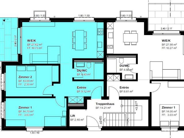3.5 Zimmer Wohnung