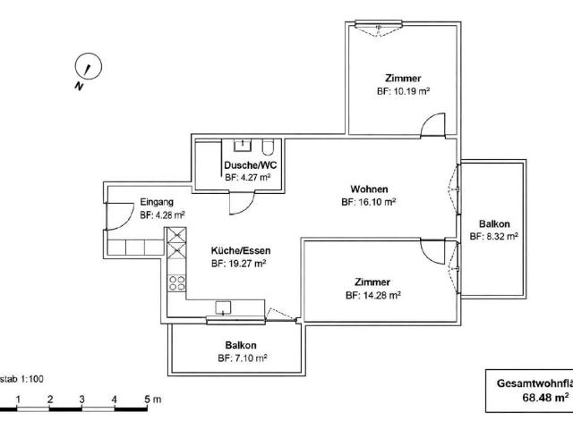 3.5 Zimmer Wohnung