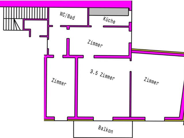 3.5 Zimmer Wohnung
