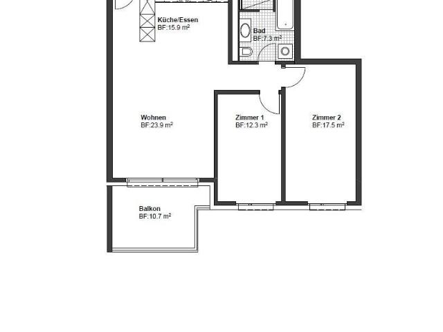 3.5 Zimmer Wohnung