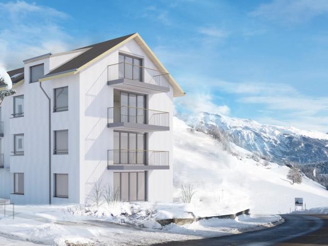 3.5 Zimmer Wohnung Erstwohnsitz im neuen Casa La Muotta am Dorfrand von Falera