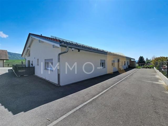 3,5 Zimmer Wohnung mit Garten und freiem Blick