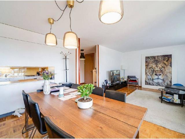 3.5 Zimmer Wohnung mit grossem Balkon und Aussicht