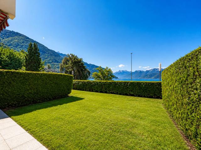 3,5 Zimmer Wohnung mit Terrasse, Garten und Seeblick