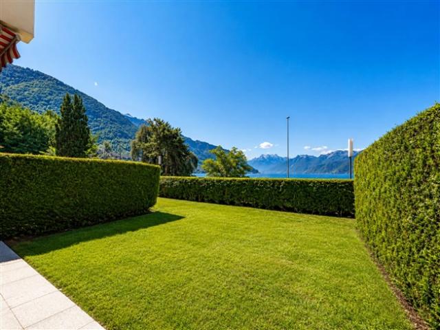 3,5 Zimmer Wohnung mit Terrasse, Garten und Seeblick