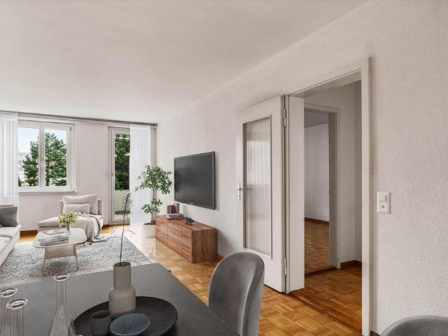 3.5 Zimmer, 65 m², 3. Stock