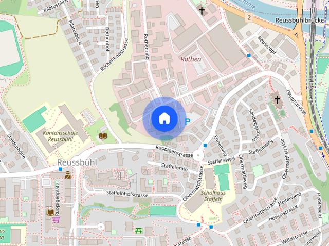 3.5 Zimmer, 74 m², 3. Stock