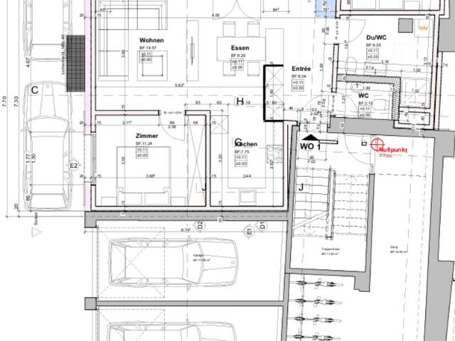 3.5 Zimmer, 76 m², EG
