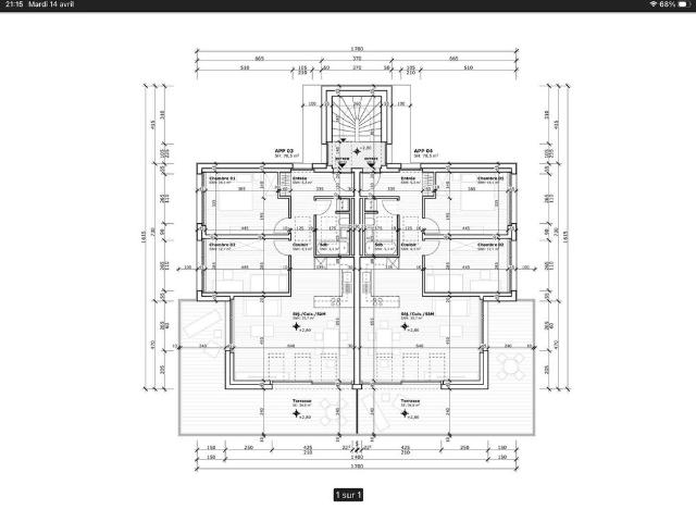 3.5 Zimmer, 77 m², 1. Stock