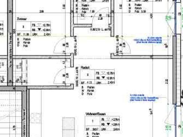 3.5 Zimmer, 72 m², 1. Stock