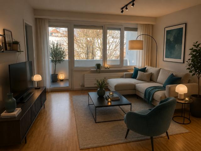 3.5 Zimmer, 72 m², 1. Stock