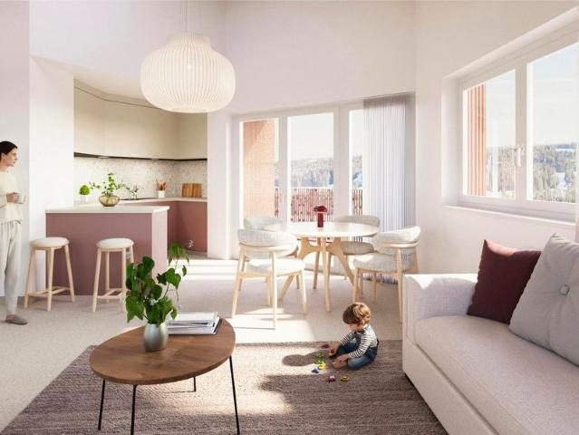 3.5 Zimmer, 85 m², 1. Stock