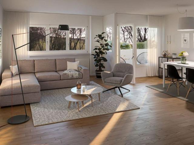 3.5 Zimmer, 89 m², EG