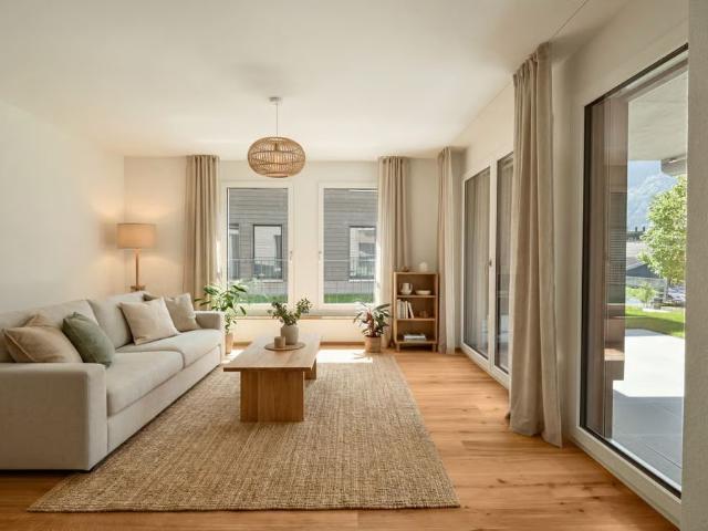 3.5 Zimmer, 80 m², EG