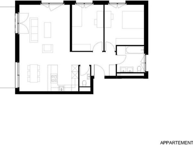 3.5 Zimmer, 80 m², EG