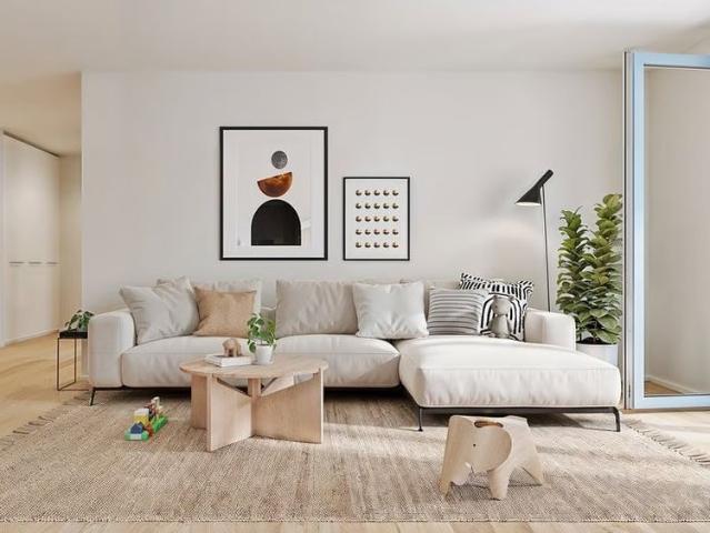 3.5 Zimmer, 83 m², EG