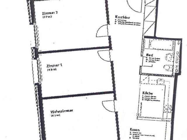 3.5 Zimmer, 97 m², 3. Stock