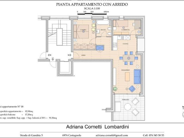 3.5 Zimmer, 91 m²