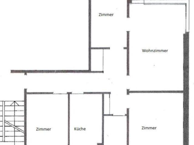 3.5 Zimmerwohnung im Erdgeschoss