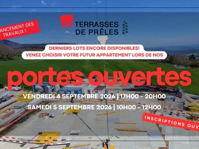 3.5 Zimmerwohnung in Prêles