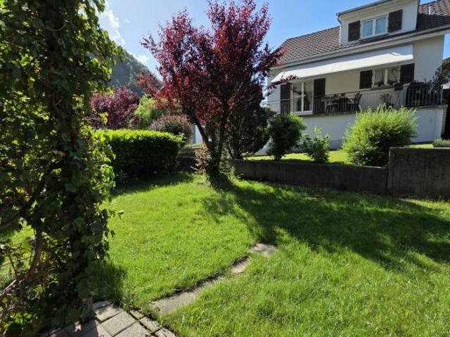 3.5 Zimmerwohnung mit Gartensitzplatz