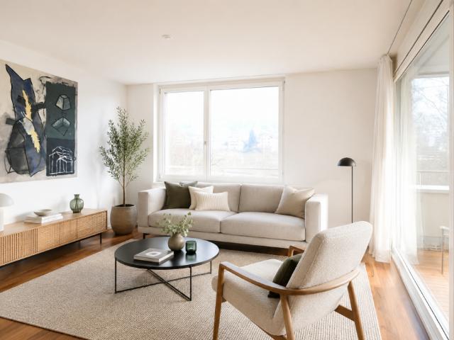 3.5 Zimmerwohnung mit Loggia und Pilatusblick