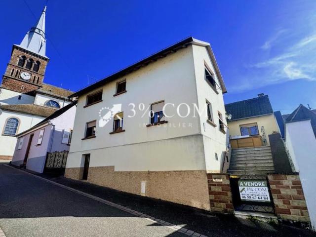 3%COM Maison de ville avec terrasse à Hochfelden