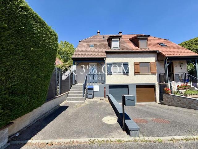 3%COM En EXCLUSIVITÉ À REICHSTETT, maison mitoyenne d'env
