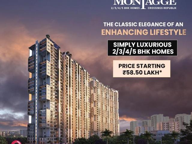3BHK for sale in Mahagun Montage, Crossing Republik, Ghaziabad P194764