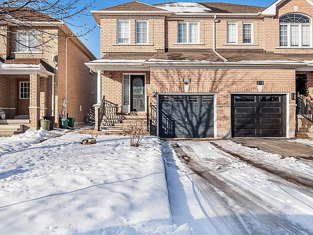 3br/3wr/fin. Base/2 Storey Semi/dufferin & Rutherford/vaughan