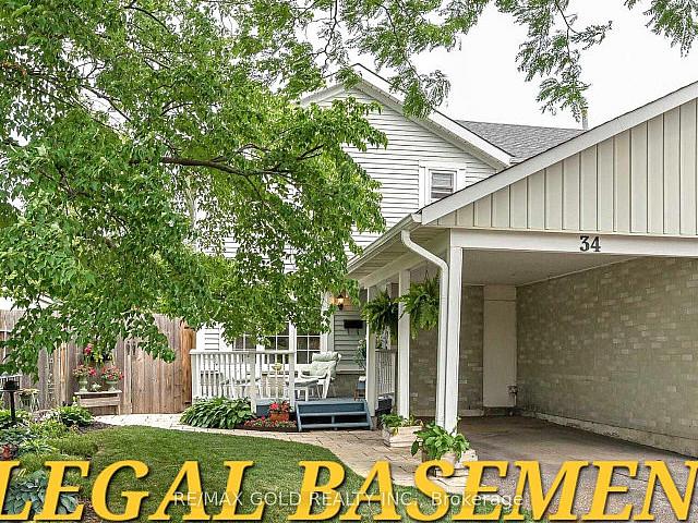 3br 3wr Att/row/twn. In Brampton Near Conestoga Dr & Elmvale A