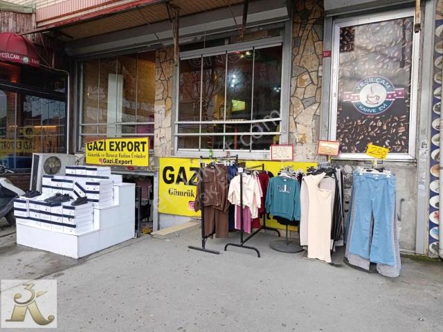3k Emlak'tan 2ayrı Girişli Cadde De Yüksek Kira Getirili Dükkan