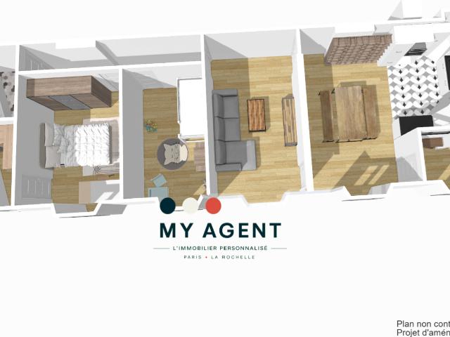 4P 76m² SUR JARDIN – CALME ABSOLU