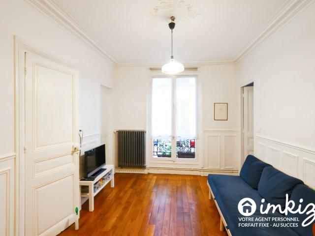 3P de 48,15 m² charme de l'ancien, calme sur cour