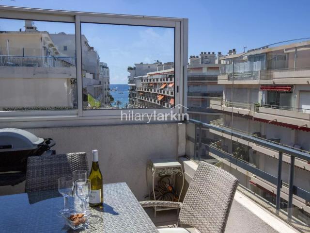 3P Dernier Étage Avec Grande Terrasse à Deux Pas de la Crois. 58m² Cannes