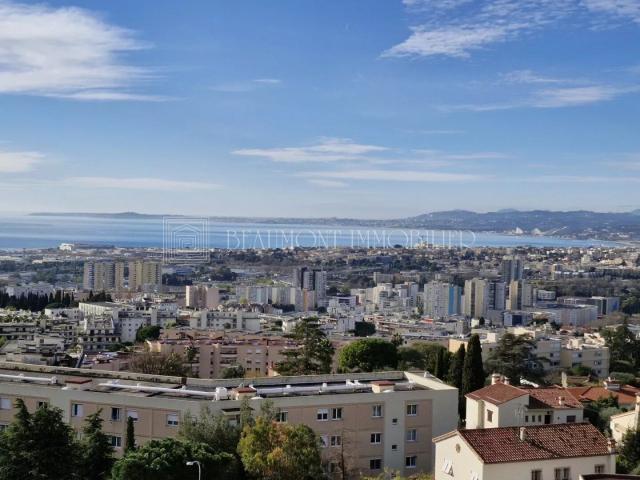 3P Dernier étage, Terrasses, Vue Mer, Garage, Parfait état