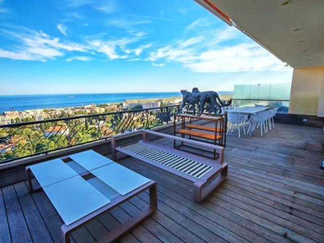3P Grand standing, terrasse 40m² avec vue mer panoramique