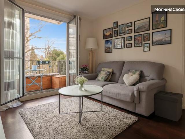 3P meublé Saint Cloud – Balcon