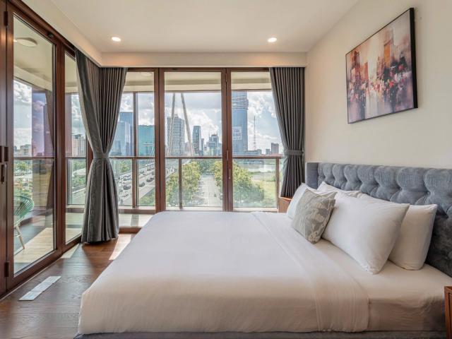 3PN THE GALLERIA METROPOLE NỘI THẤT XỊN, VIEW TRỰC DIỆN CẦU BA SON TRIỆU ĐÔ