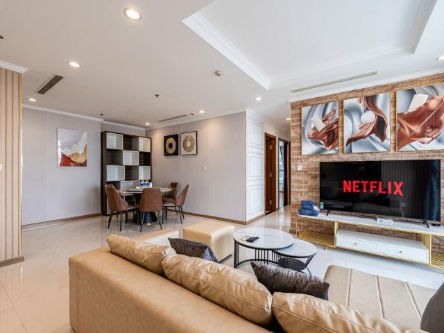 3PN VINHOMES CENTRAL PARK – KHÔNG GIAN PHÒNG KHÁCH ĐẠI LỚN, LÝ TƯỞNG CHO GIA ĐÌNH