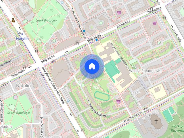3pok. oddzielne,50m2,balkon,tuż obok metro Natolin