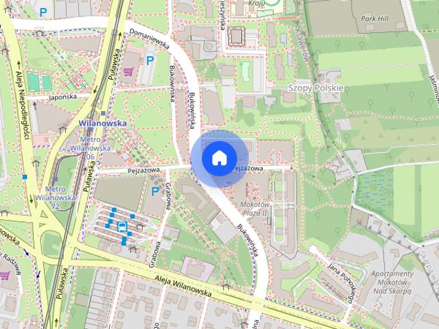 3pokoje, Metro,Garaż,Basen. Mokotów