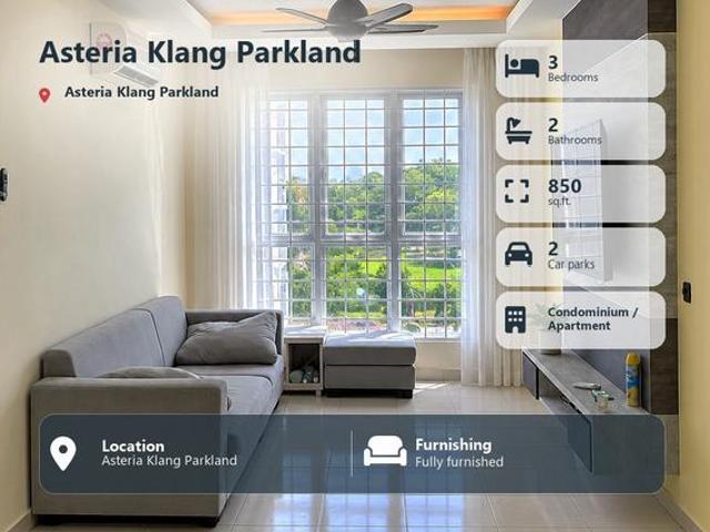 3R2B Condo Asteria Klang Parkland