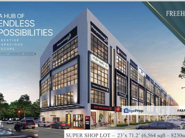 3rd Floor CG New Town Freehold Shoplot